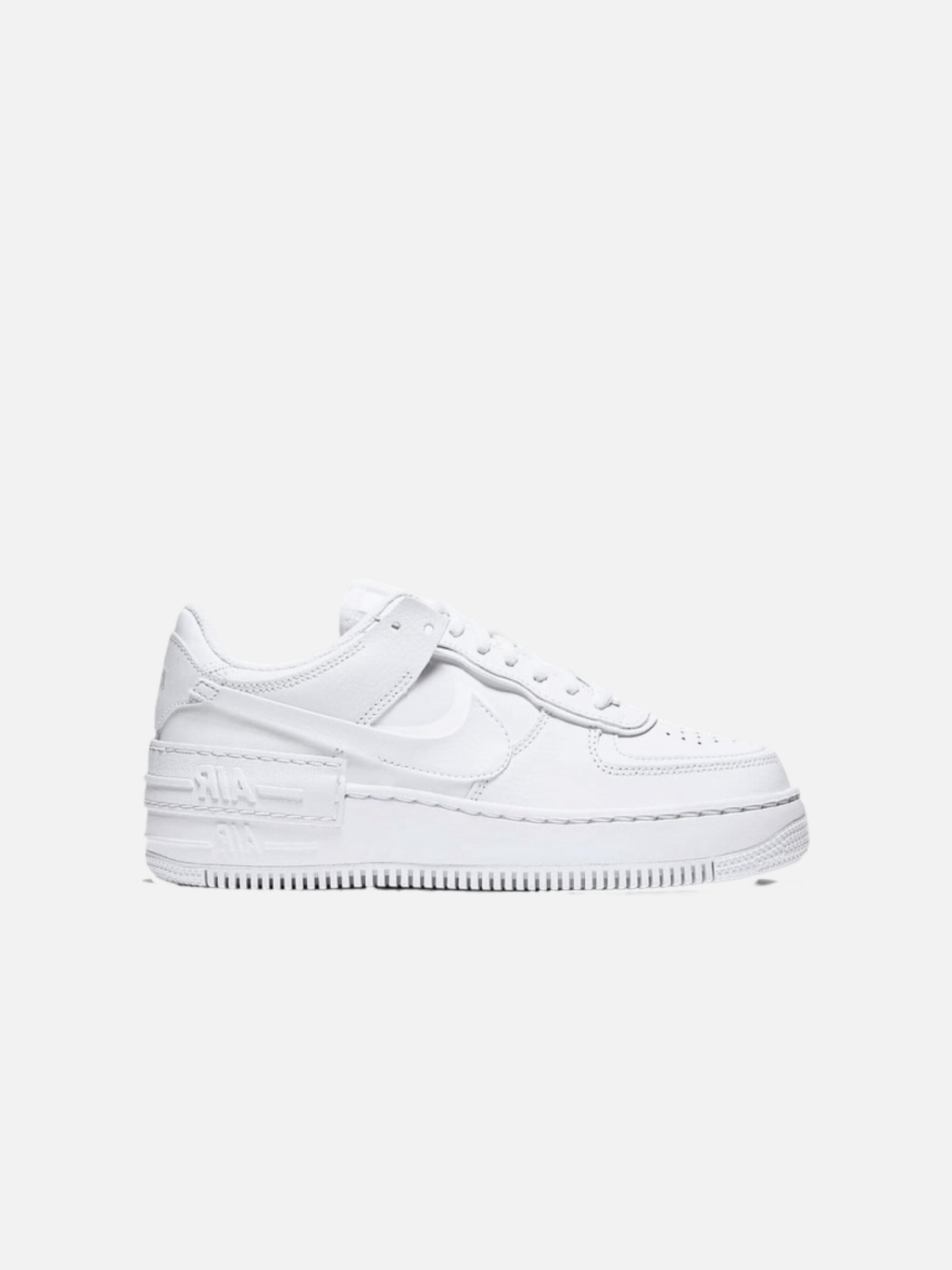 Baskets basses 'Air Force 1 Shadow Triple' NIKE en blanc : devant