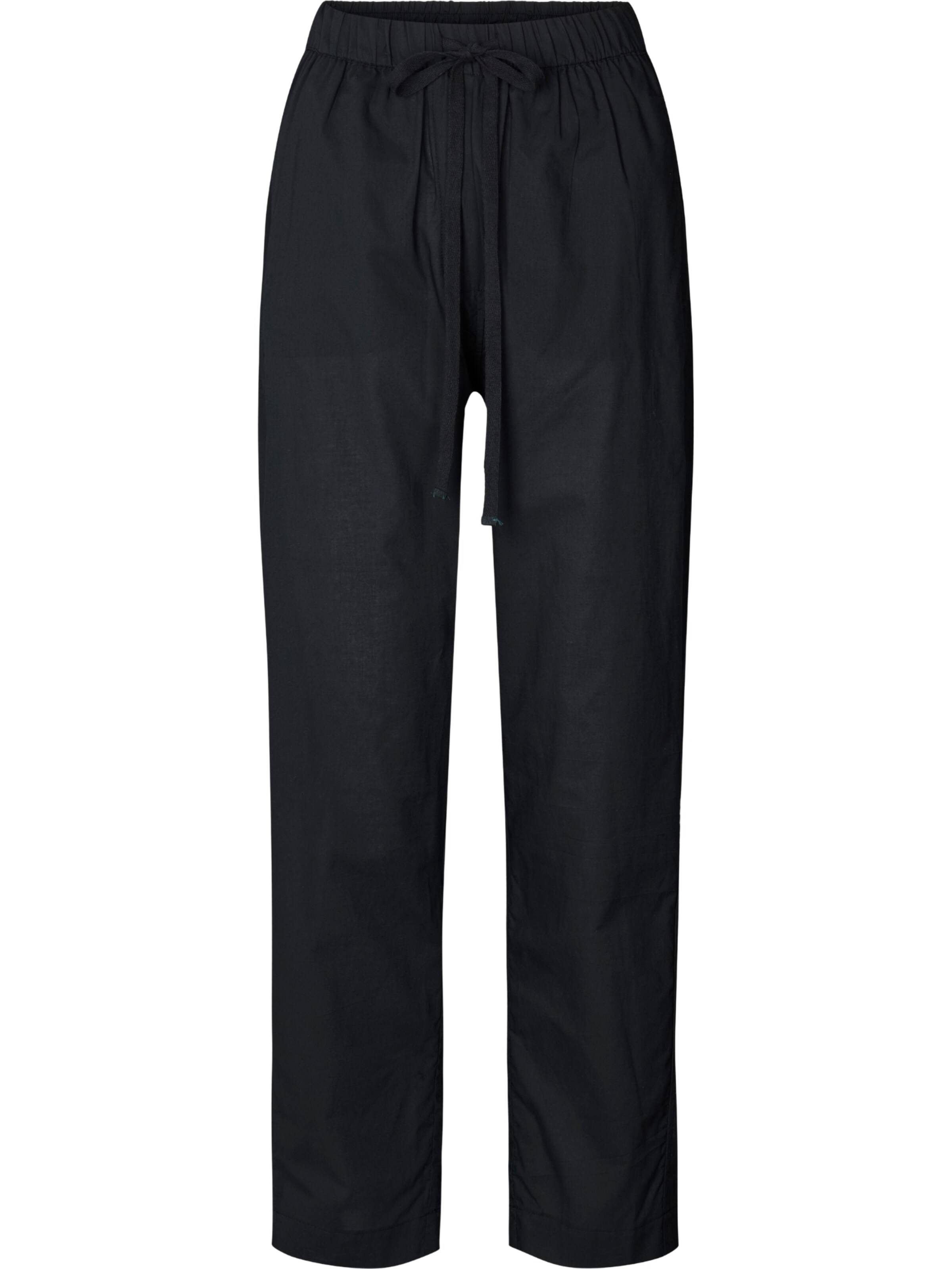 Gai+Lisva Pyjamahose 'Astrid' in Schwarz: Vorderseite