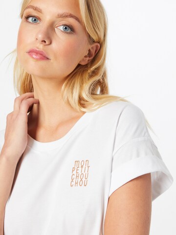 T-shirt Rich & Royal en blanc