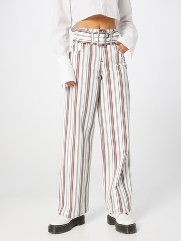 Nasty Gal Wide Leg Jeans i blå: forside