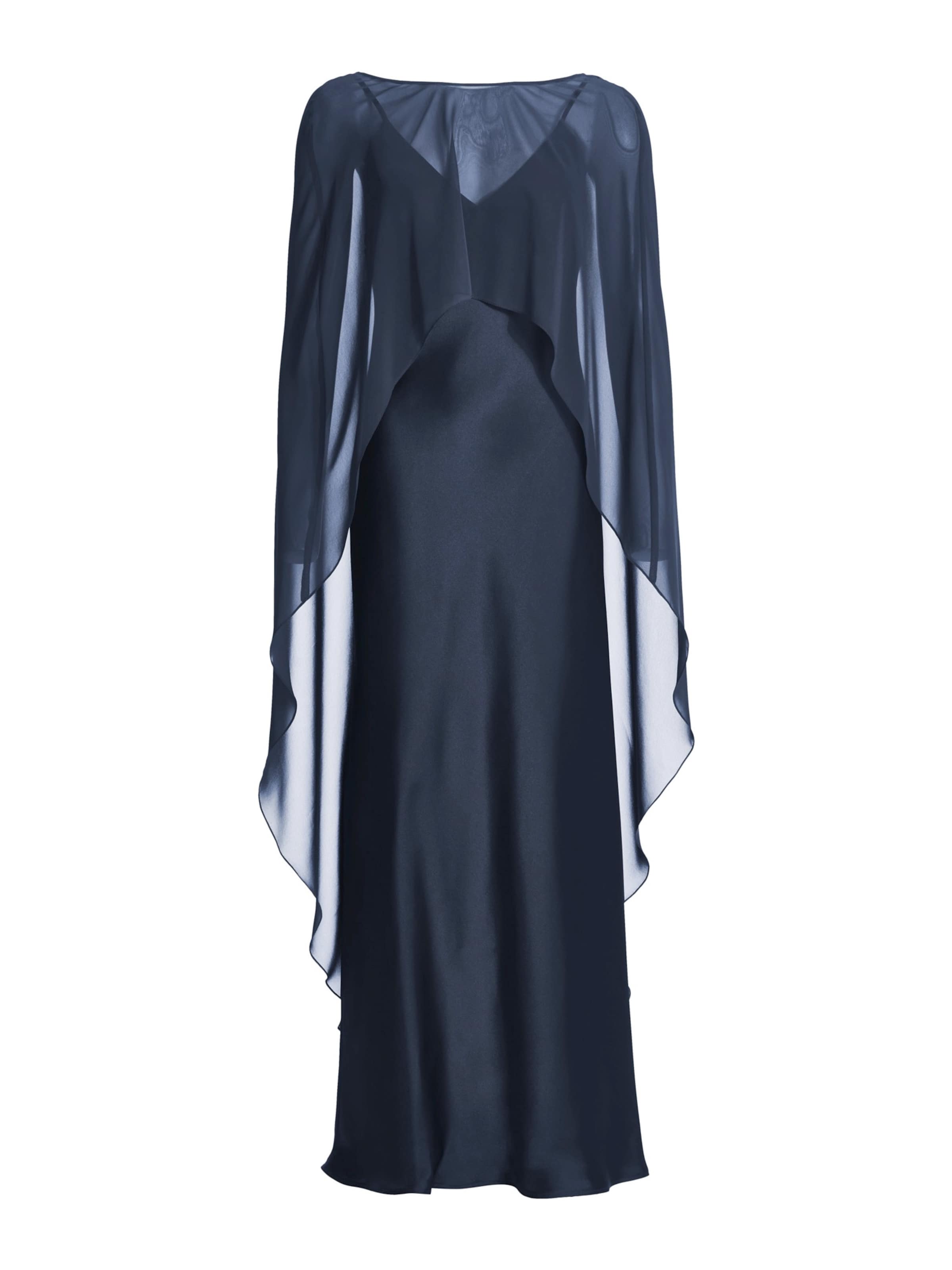 Rochie de seară de la SWING pe albastru: față