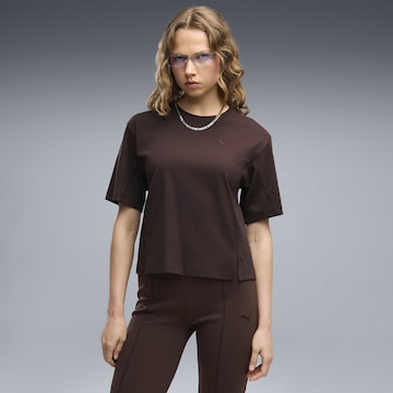 PUMA Shirt 'Her' in Bruin: voorkant