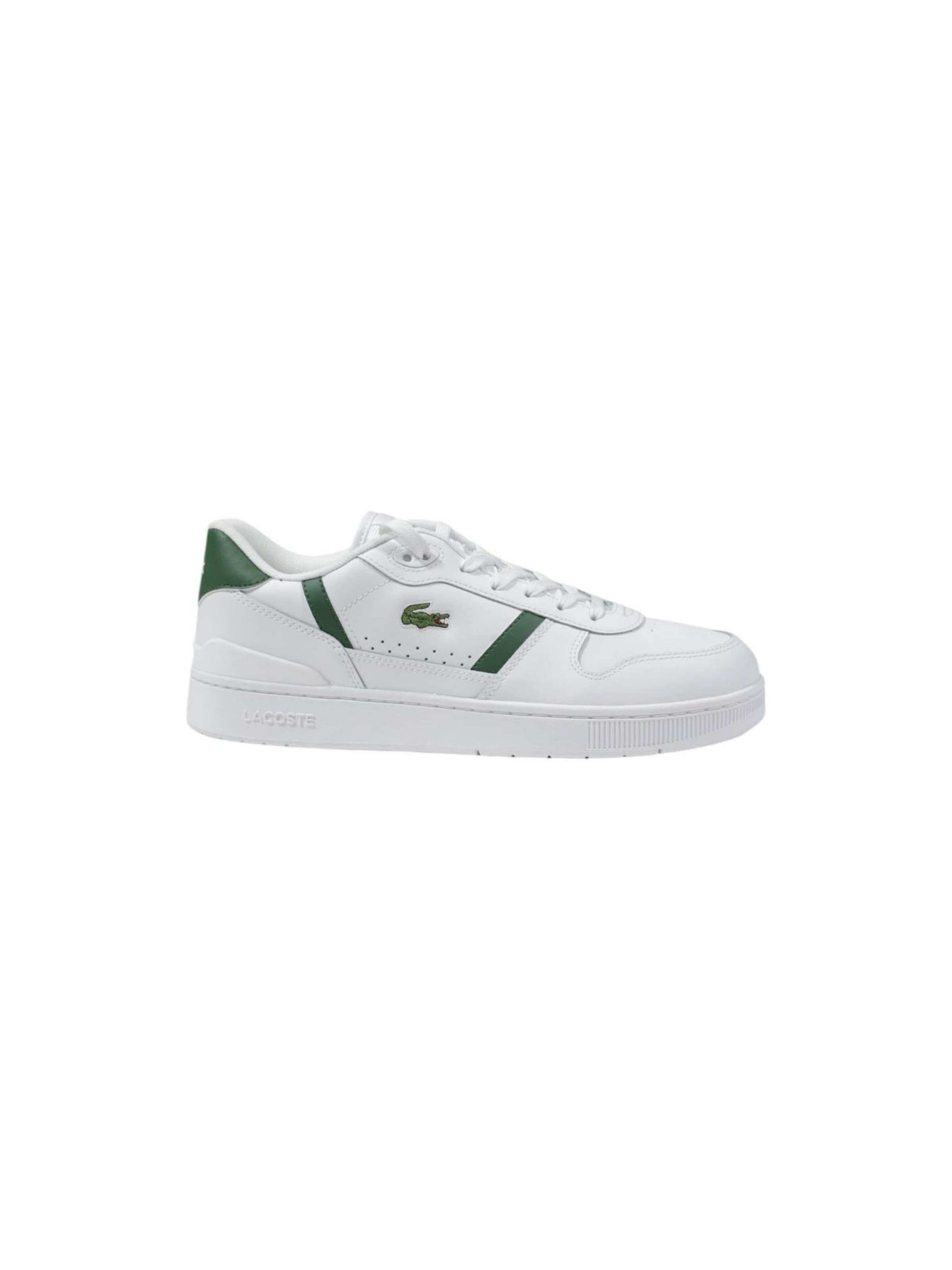 LACOSTE - Zapatillas deportivas bajas 'T-CLIP SET 48SMA0031' en blanco: frente