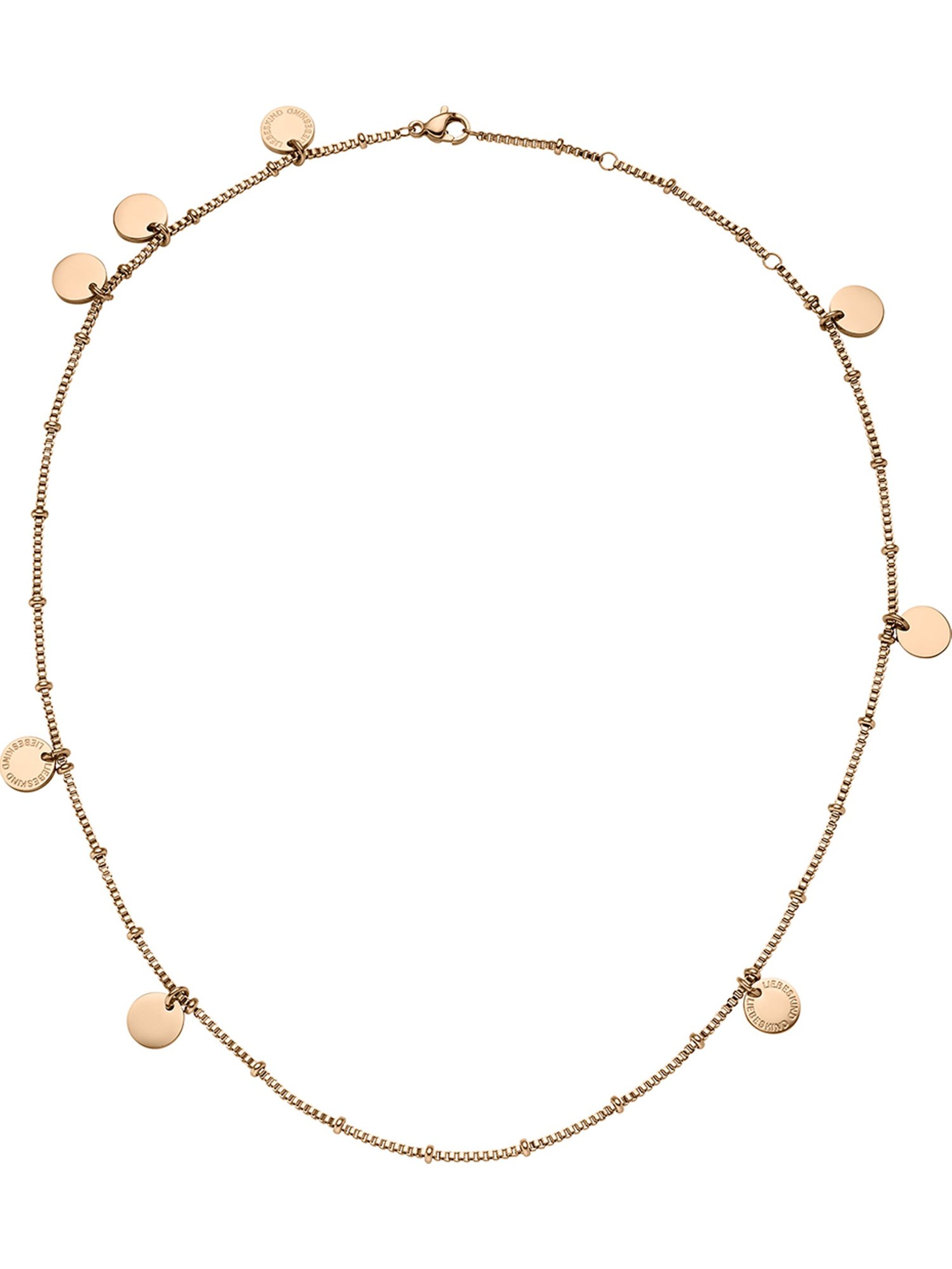 Chaîne Liebeskind Berlin en or : devant