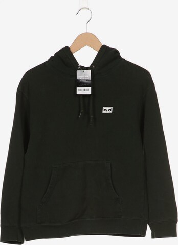 Obey Sweatshirt & Zip-Up Hoodie in M in Green: front