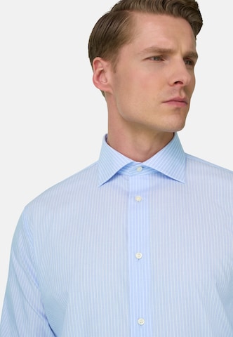 Boggi Milano Regular fit Overhemd in Blauw