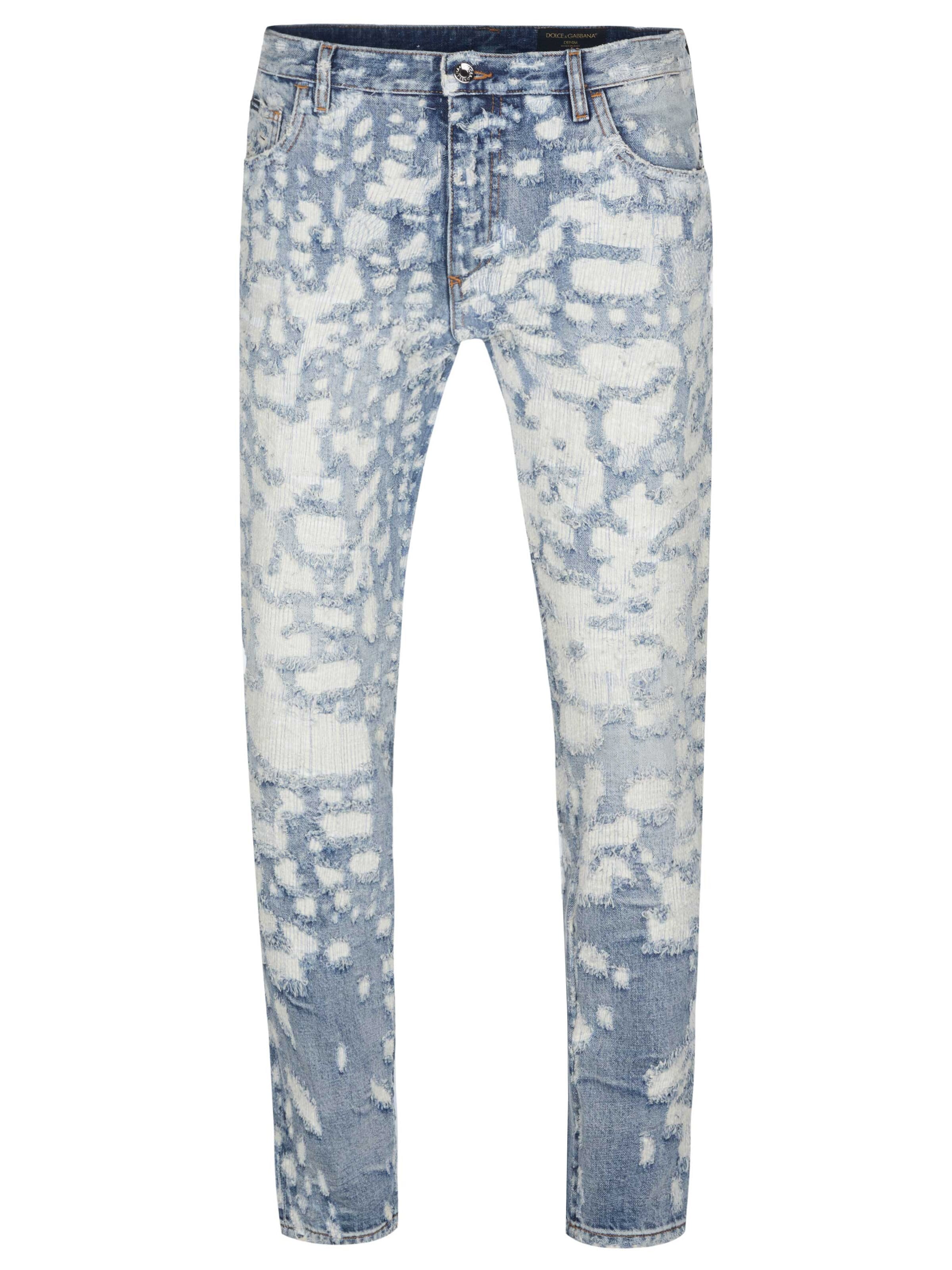 DOLCE & GABBANA Regular Jeans 'Dolce & Gabbana Jeans' in Blue: front