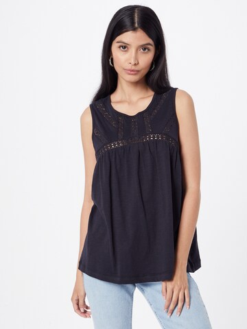 ESPRIT Top in Zwart: voorkant