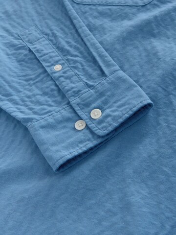 Next Comfort Fit Hemd in Blau
