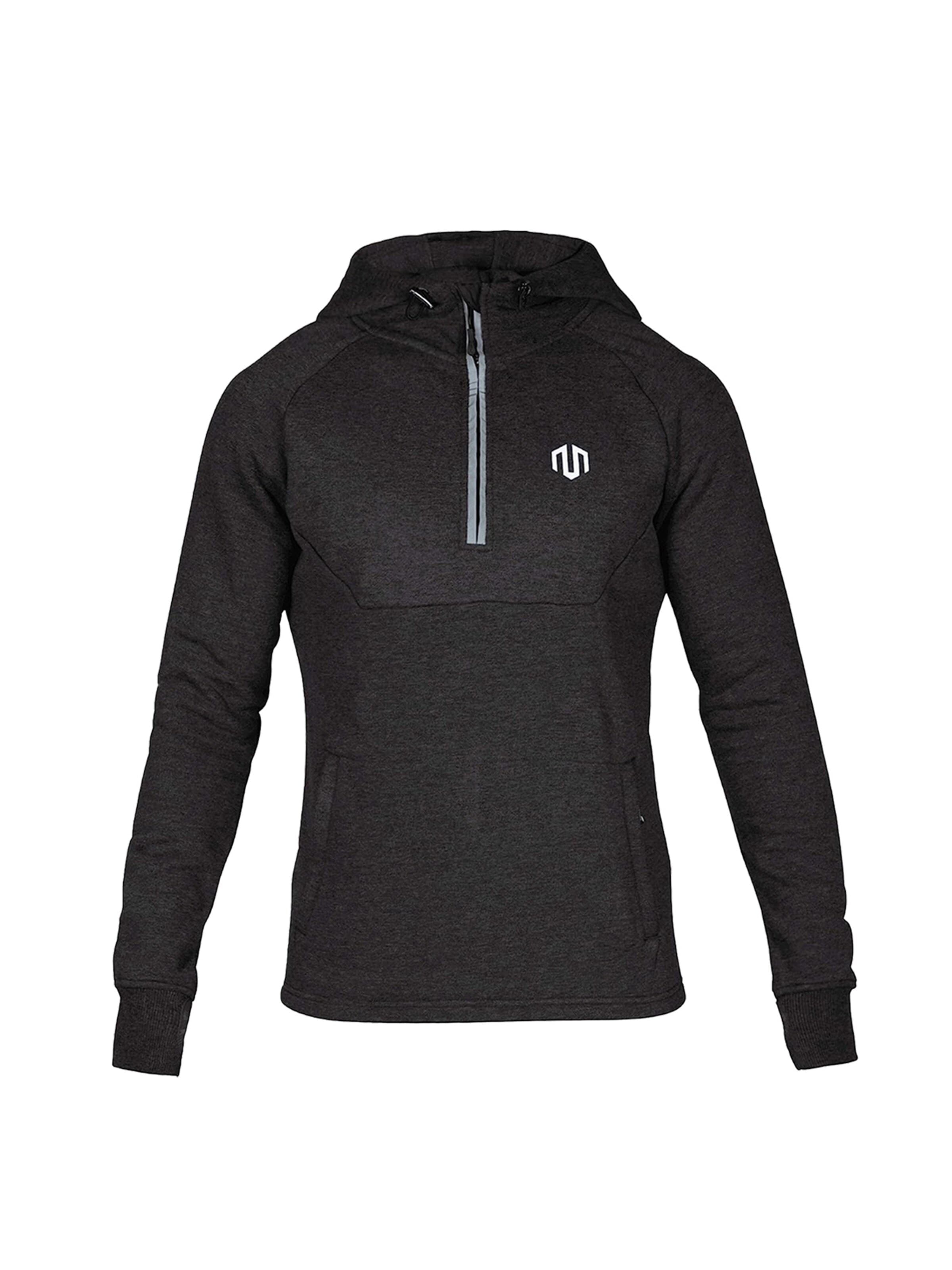 MOROTAI Sportsweatshirt 'NEOTECH' in Grijs: voorkant