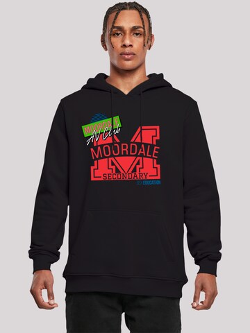 Sweat-shirt F4NT4STIC en noir : devant