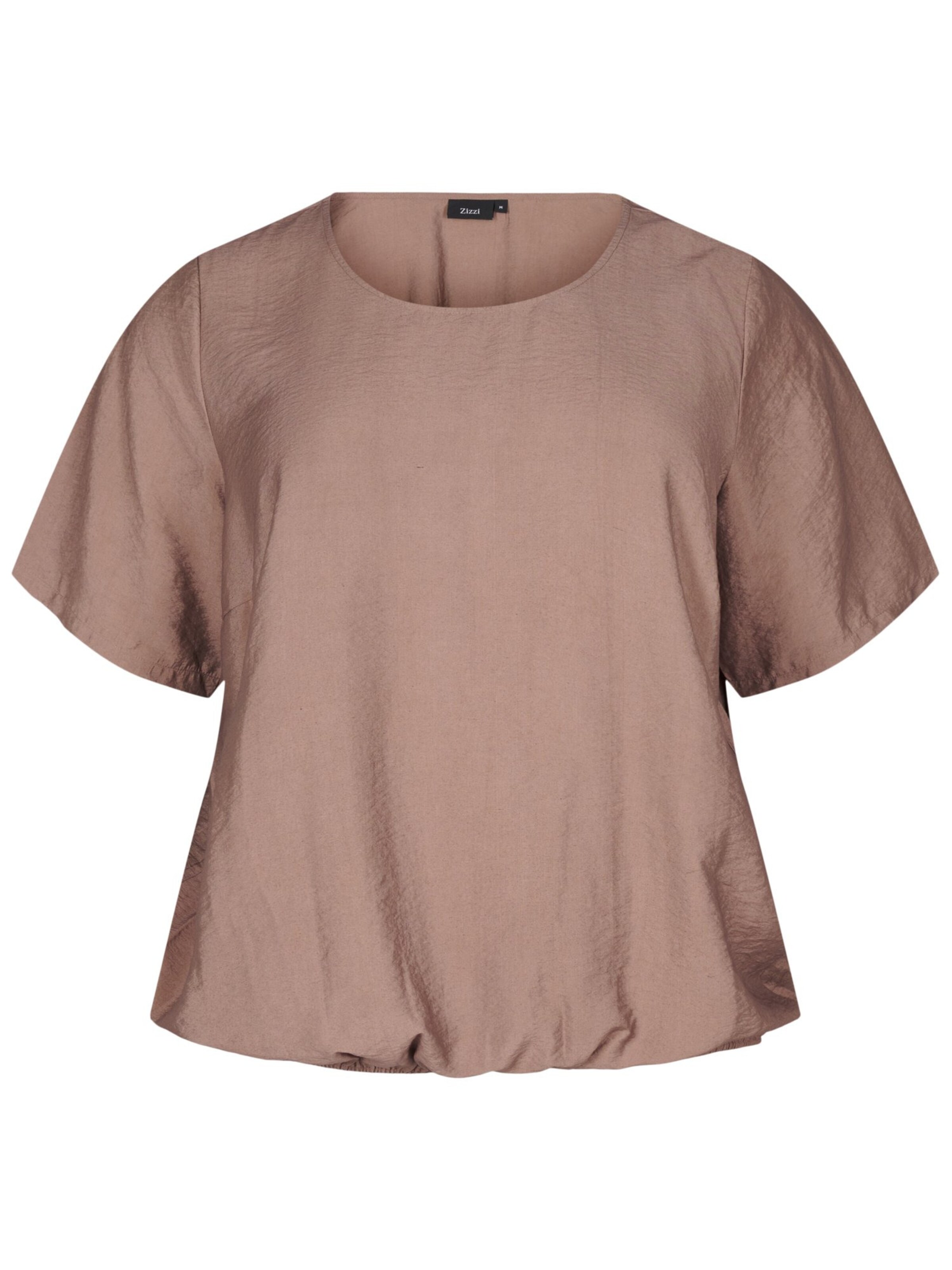 Zizzi Μπλούζα 'VCOLLY' σε καφέ, Άποψη προϊόντος