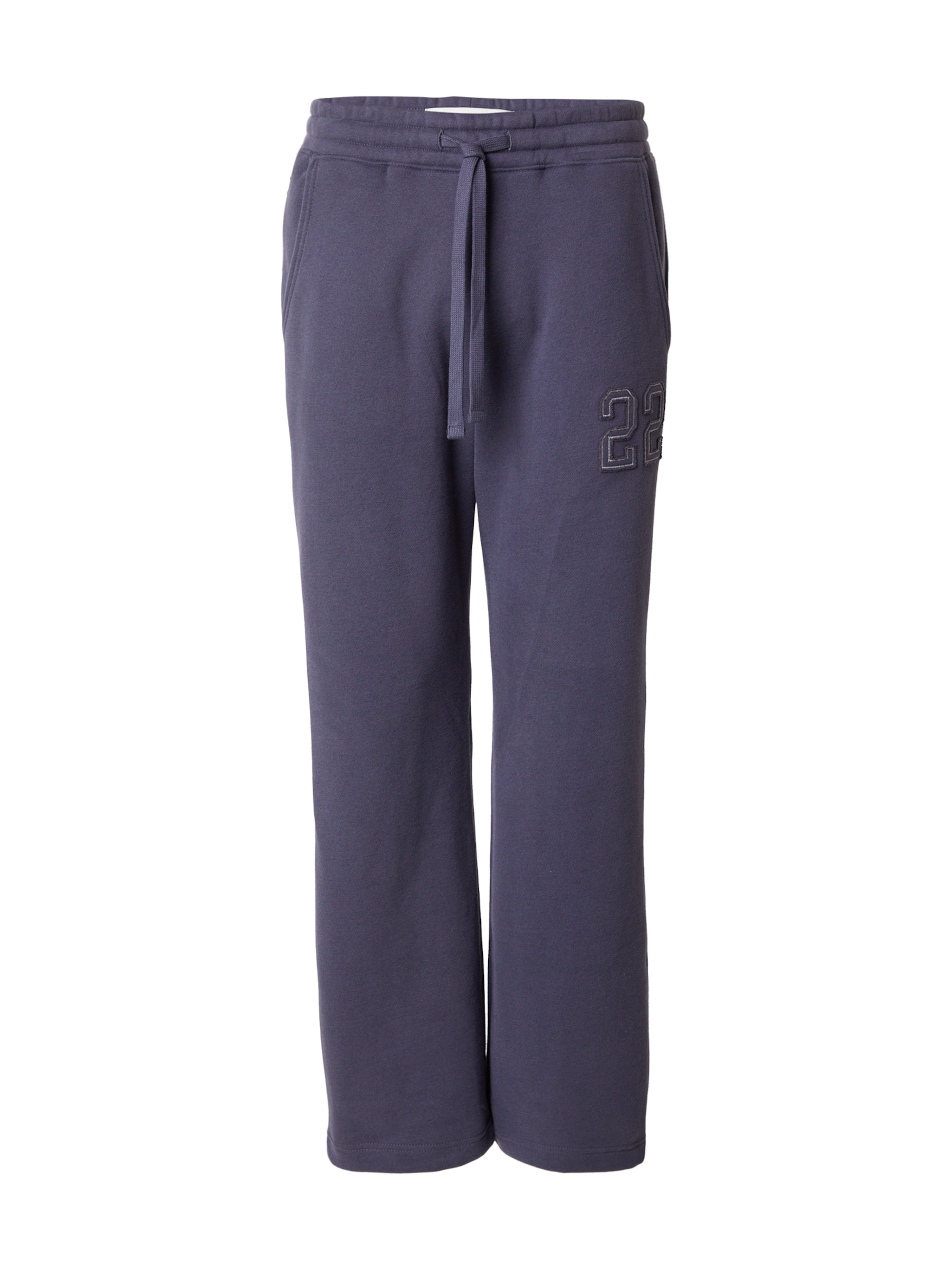 zils HOLLISTER Paplatināti gali Bikses: no priekšpuses