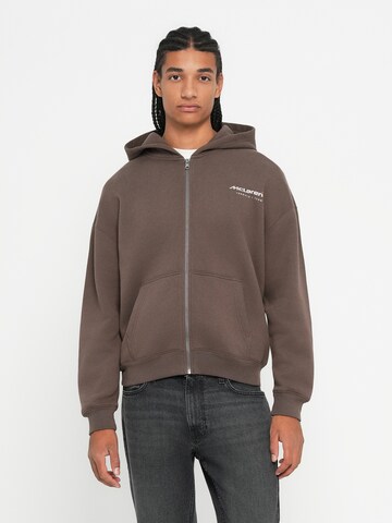 HOLLISTER Кофта на молнии 'MCLAREN' в Коричневый