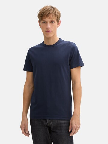 TOM TAILOR Shirt in Blauw: voorkant
