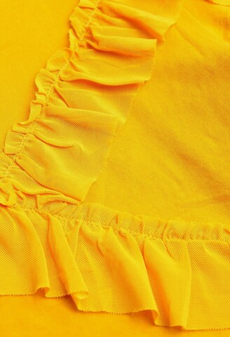Monki T-Shirt S in Gelb