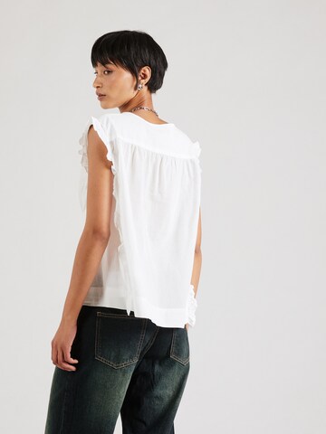 Chemisier 'Isadora' Soft Rebels en blanc