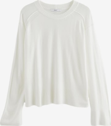 Pull-over Next en blanc : devant