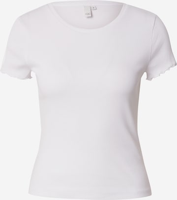 QS Shirt in White: front