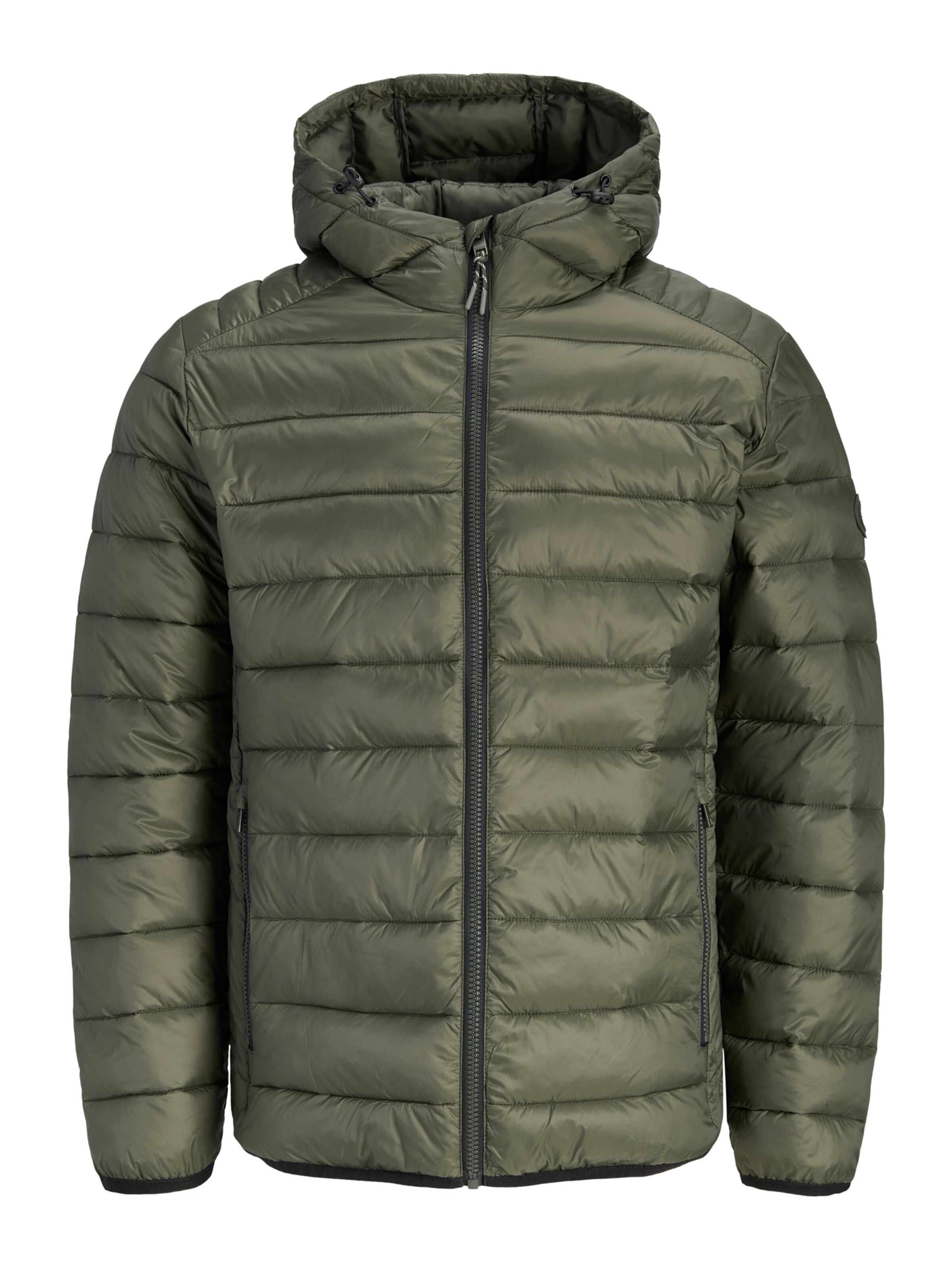 JACK & JONES Veste mi-saison 'JWHBRADLEY' en S en olive, Vue avec produit