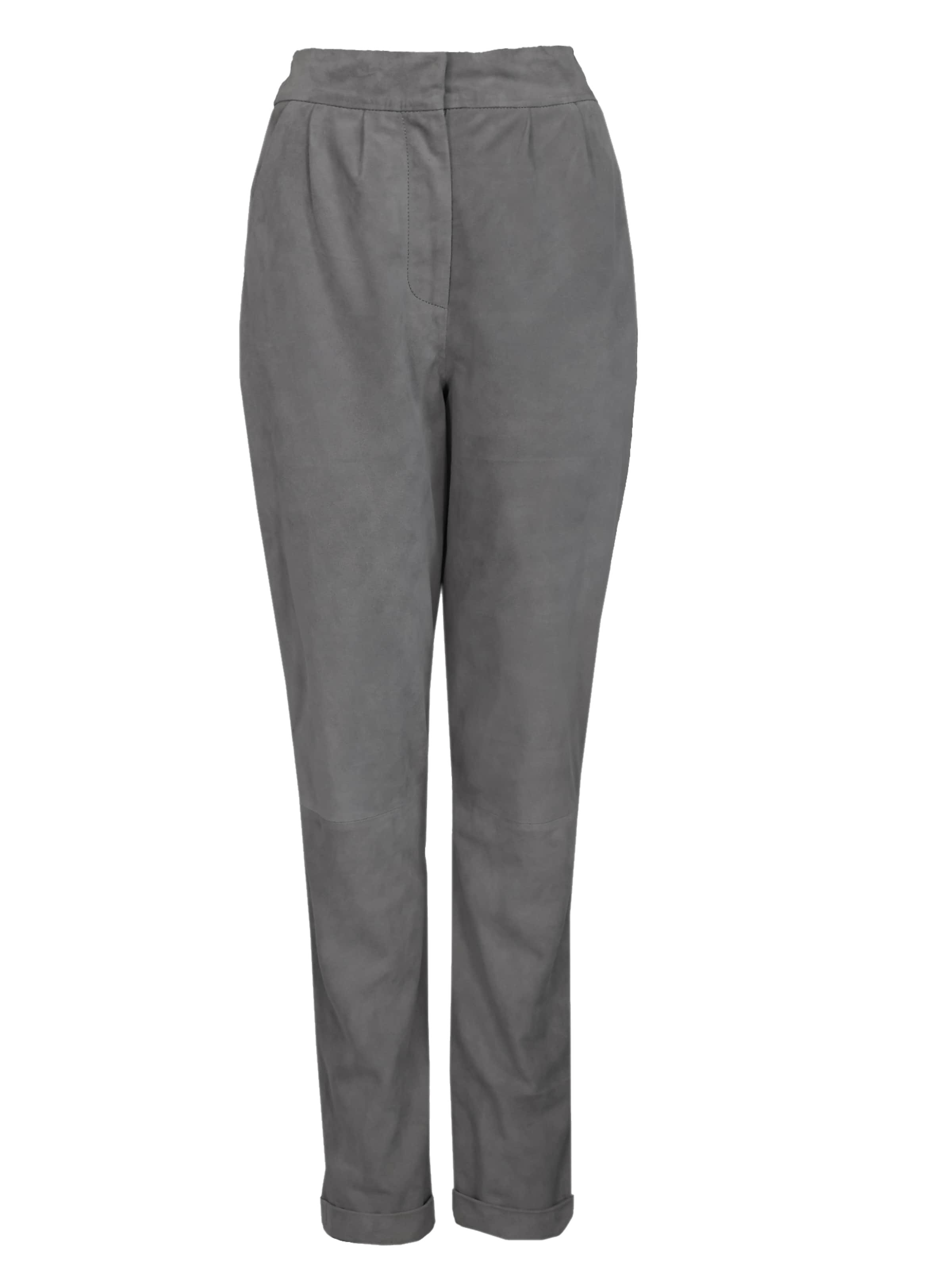 JAGGER & EVANS Regular Trousers in Grey: front