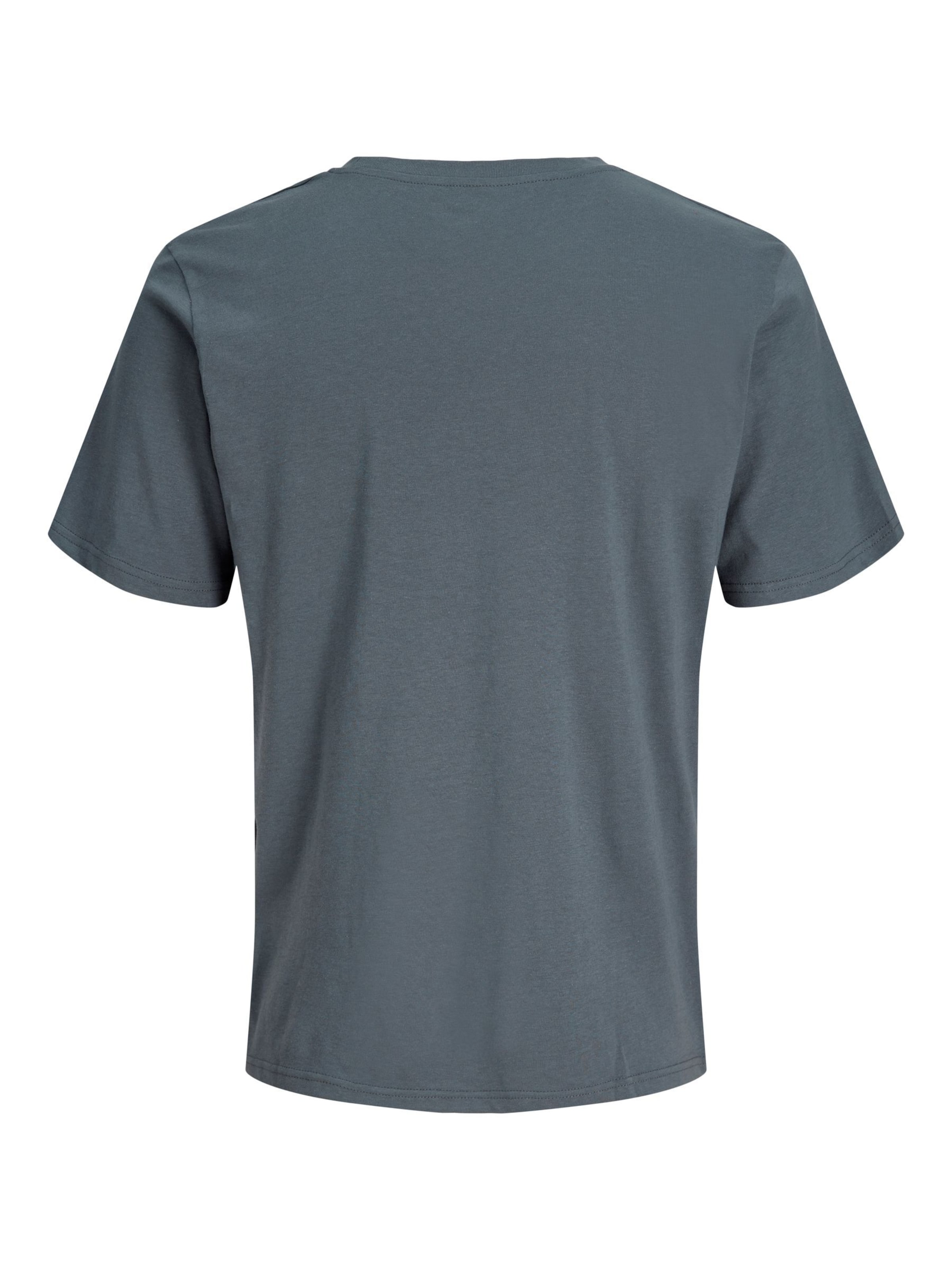Maglietta 'JJTOM' di JACK & JONES in grigio
