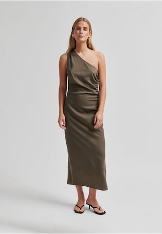 SECOND FEMALE Kleid in Braun: Vorderseite
