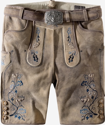STOCKERPOINT Trachtenshorts 'Herbert' in Beige: Vorderseite
