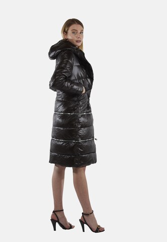 TOOche Winter Coat in Black