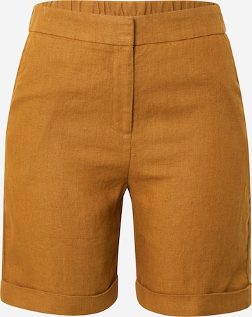 Coupe slim Pantalon 'IAGO' Maison 123 en marron : devant