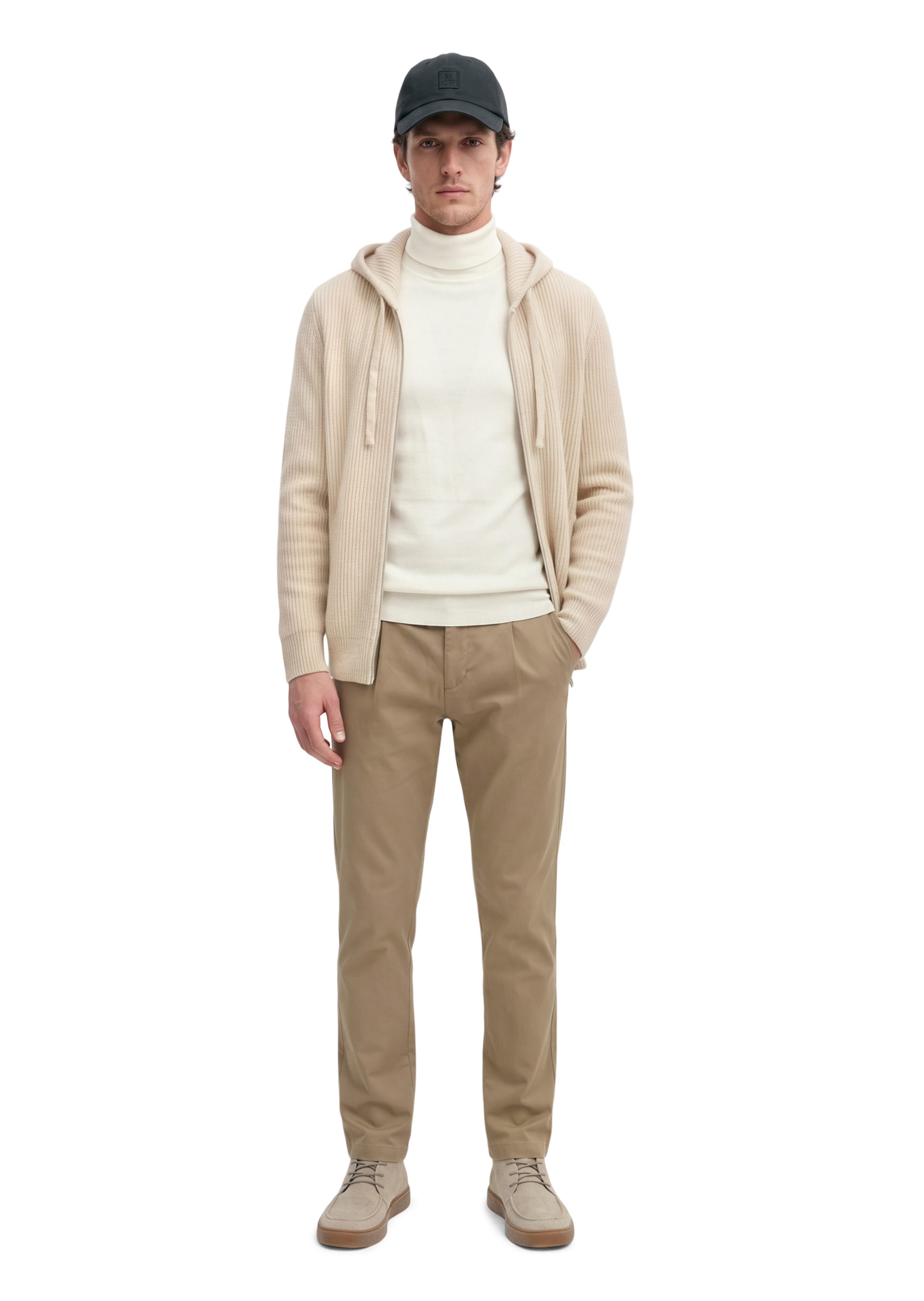 Marc O'Polo Knit Cardigan in Beige