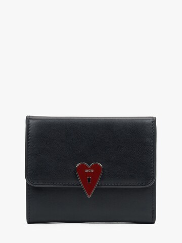 Estro Wallet '3605' in Black: front