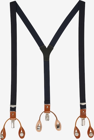 LLOYD Suspenders in Blue: front