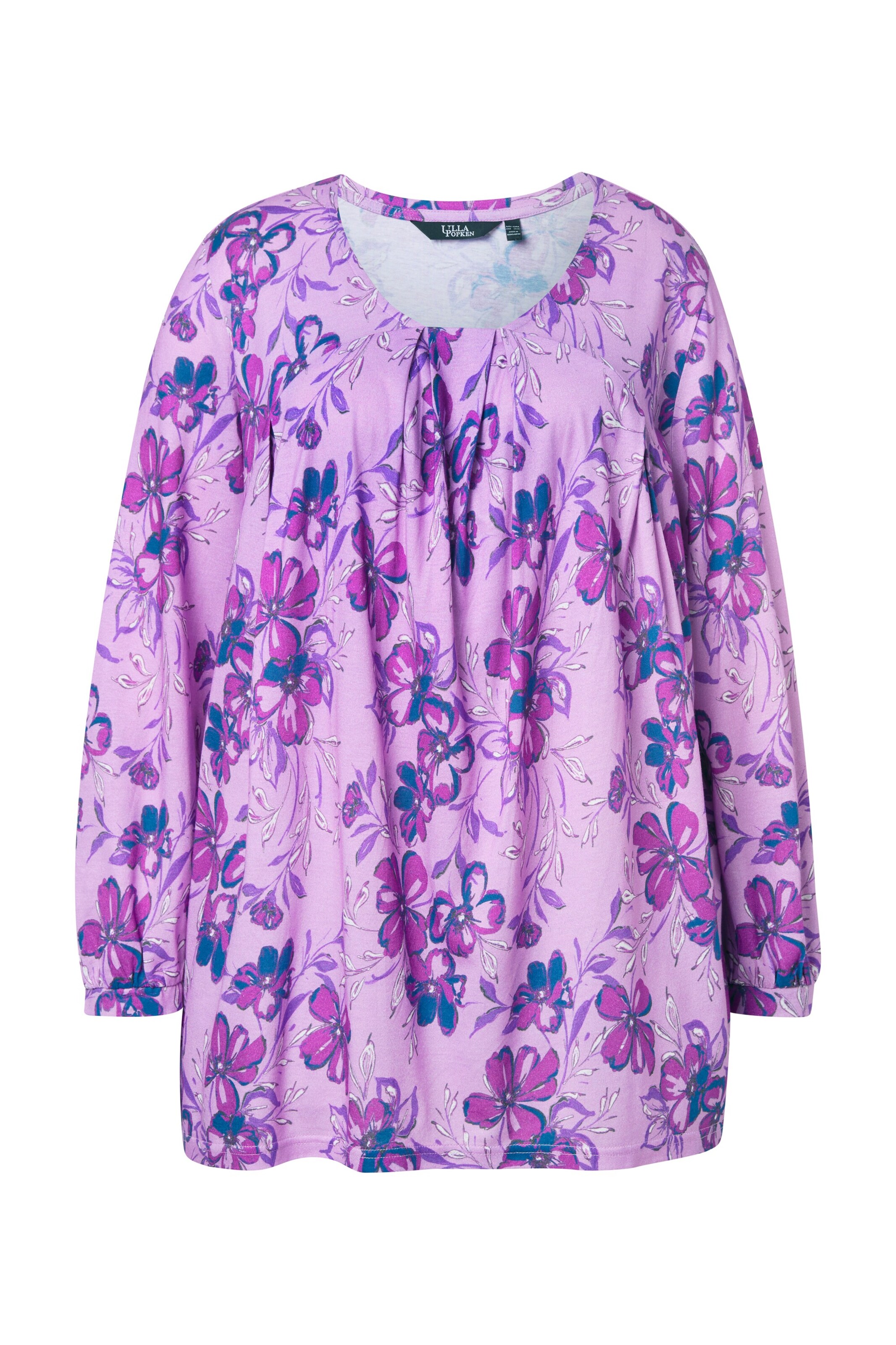 Ulla Popken Shirt in Lila: Vorderseite