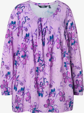 Ulla Popken Shirt in Lila: voorkant
