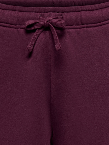 ONLY Tapered Pants 'ONLBest' in Red