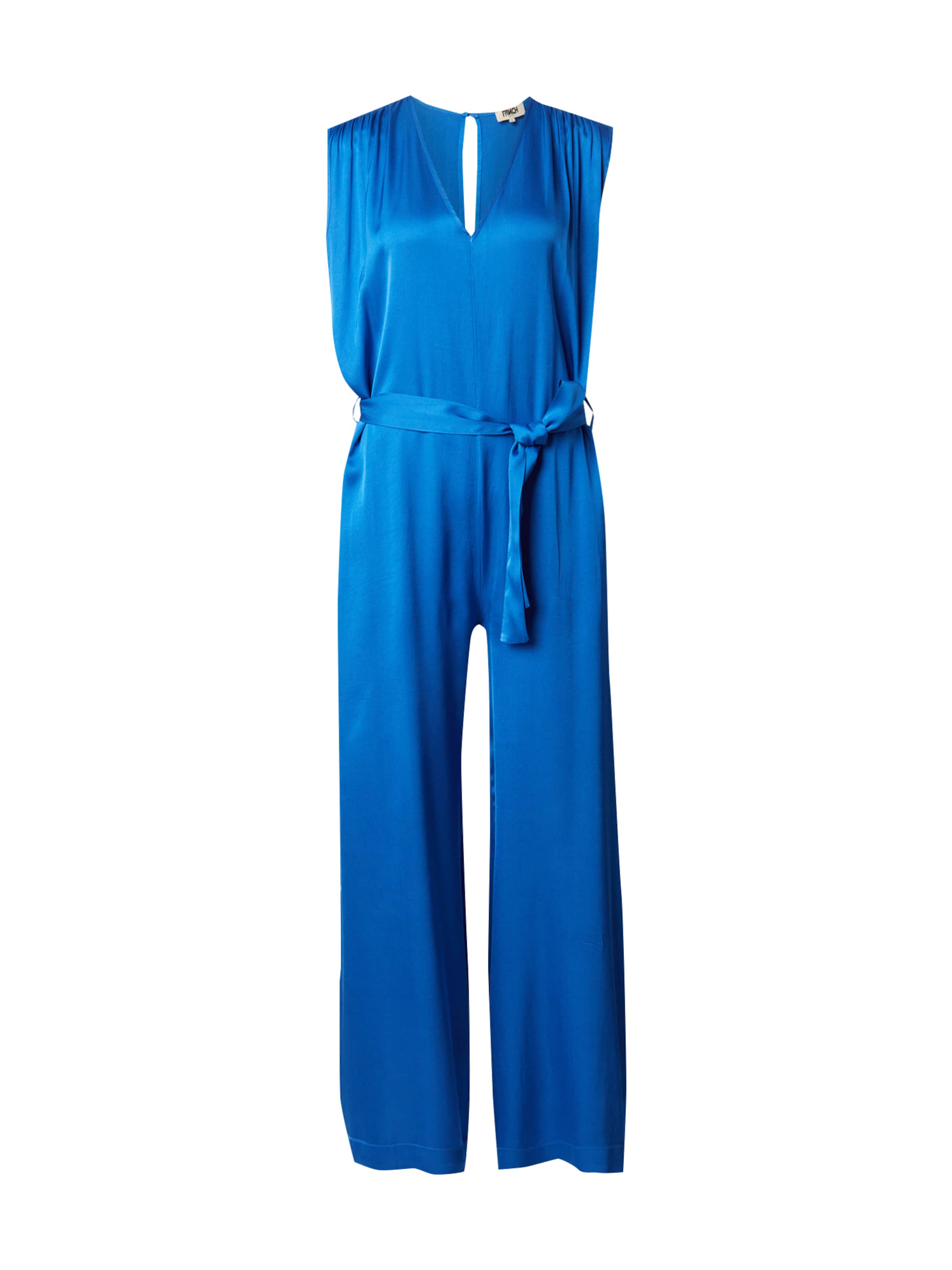 FRNCH PARIS Jumpsuit i blå: framsida