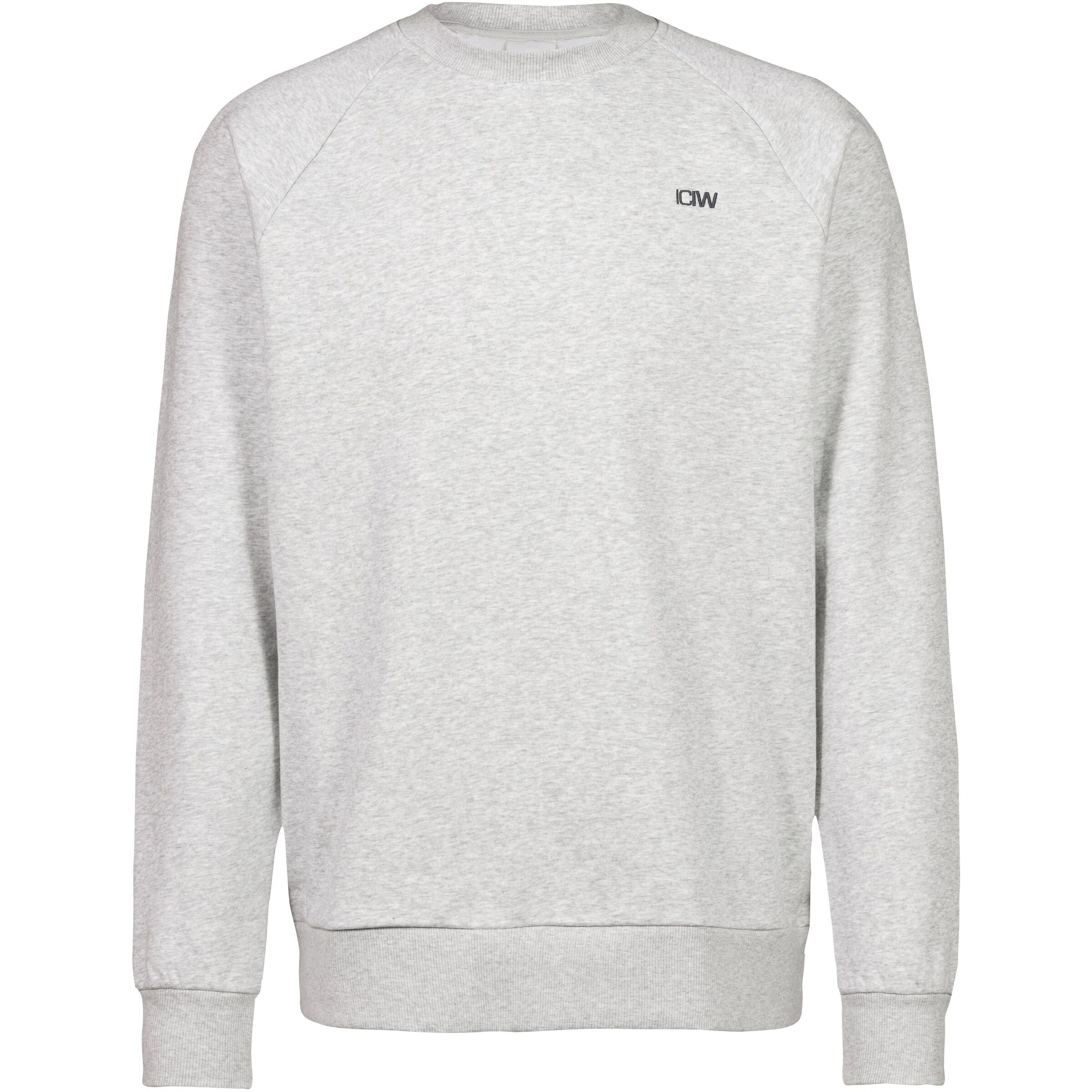 ICANIWILL Sweatshirt 'Everyday' in Grey: front