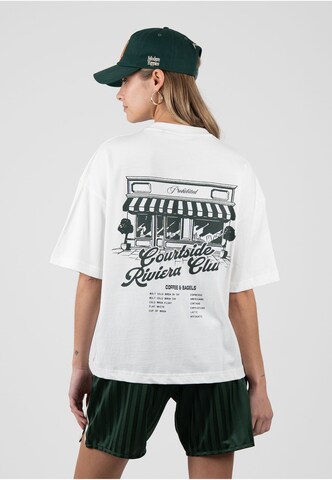 Prohibited Shirt 'Coffee and Bagels' in Beige