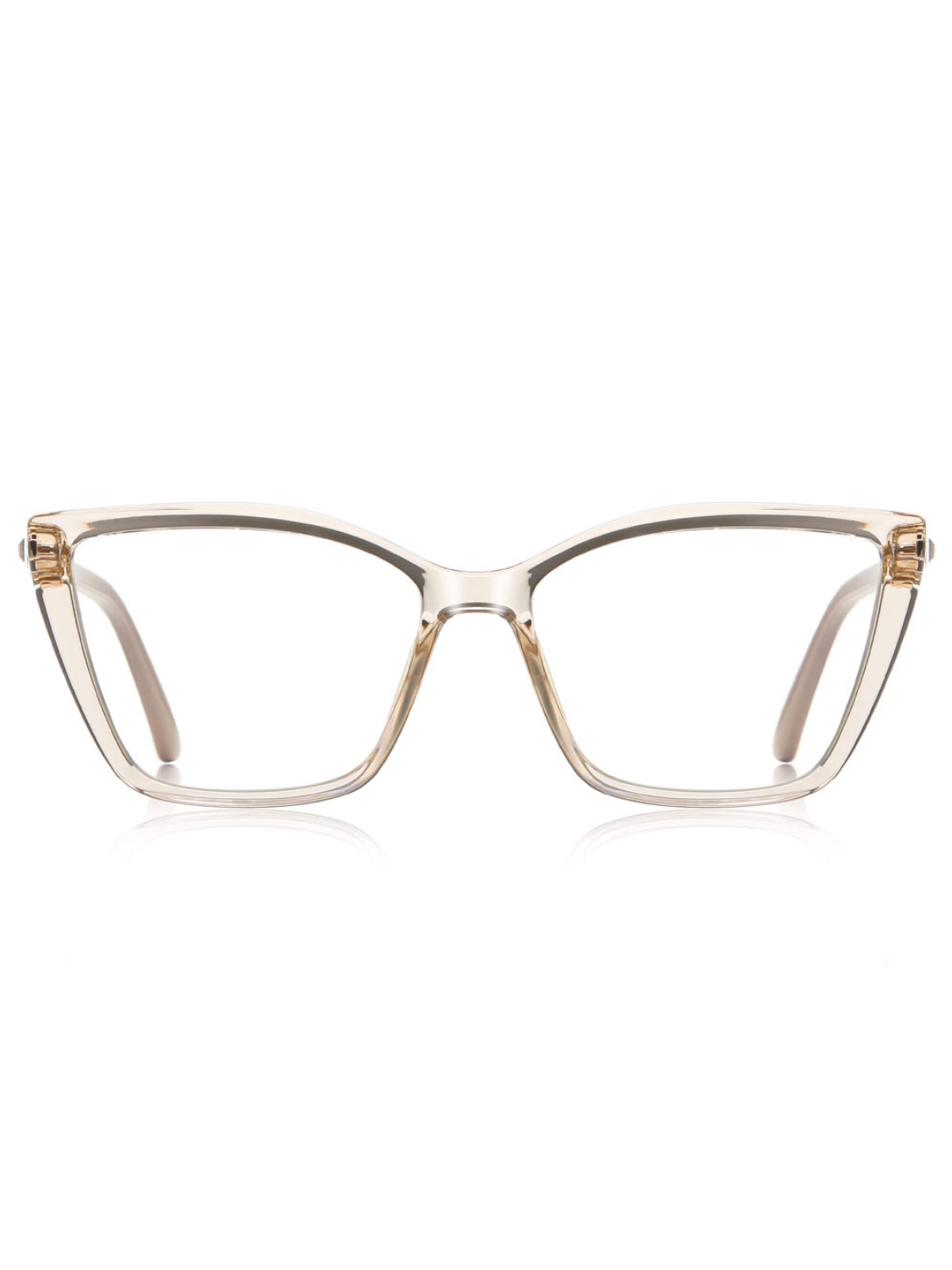 Lunettes 'Damen Cat-eye Blaulichthemmende Brillen Für Frauen Techale' VEYREY en or