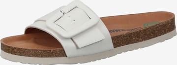 DR. BRINKMANN Pantolette 'NUENO' in Beige: Vorderseite