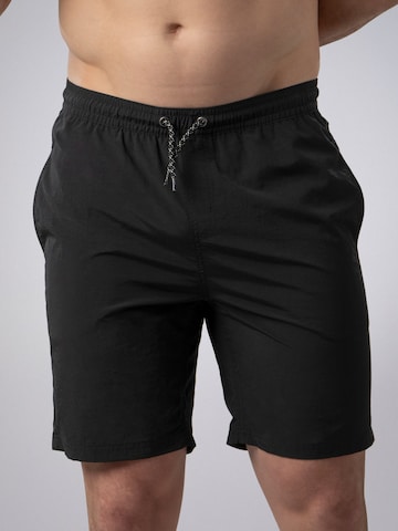 PANTONECLO Swimming Trunks in Black