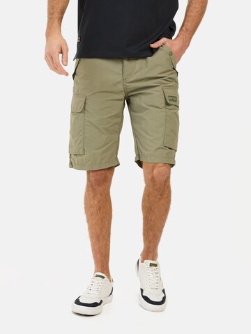 CAMEL ACTIVE Regular Cargo Pants in Green: front