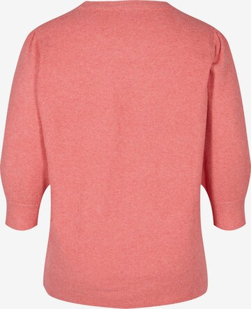 Pull-over Zizzi en orange