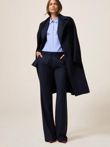 oltre Flared Trousers in Blue
