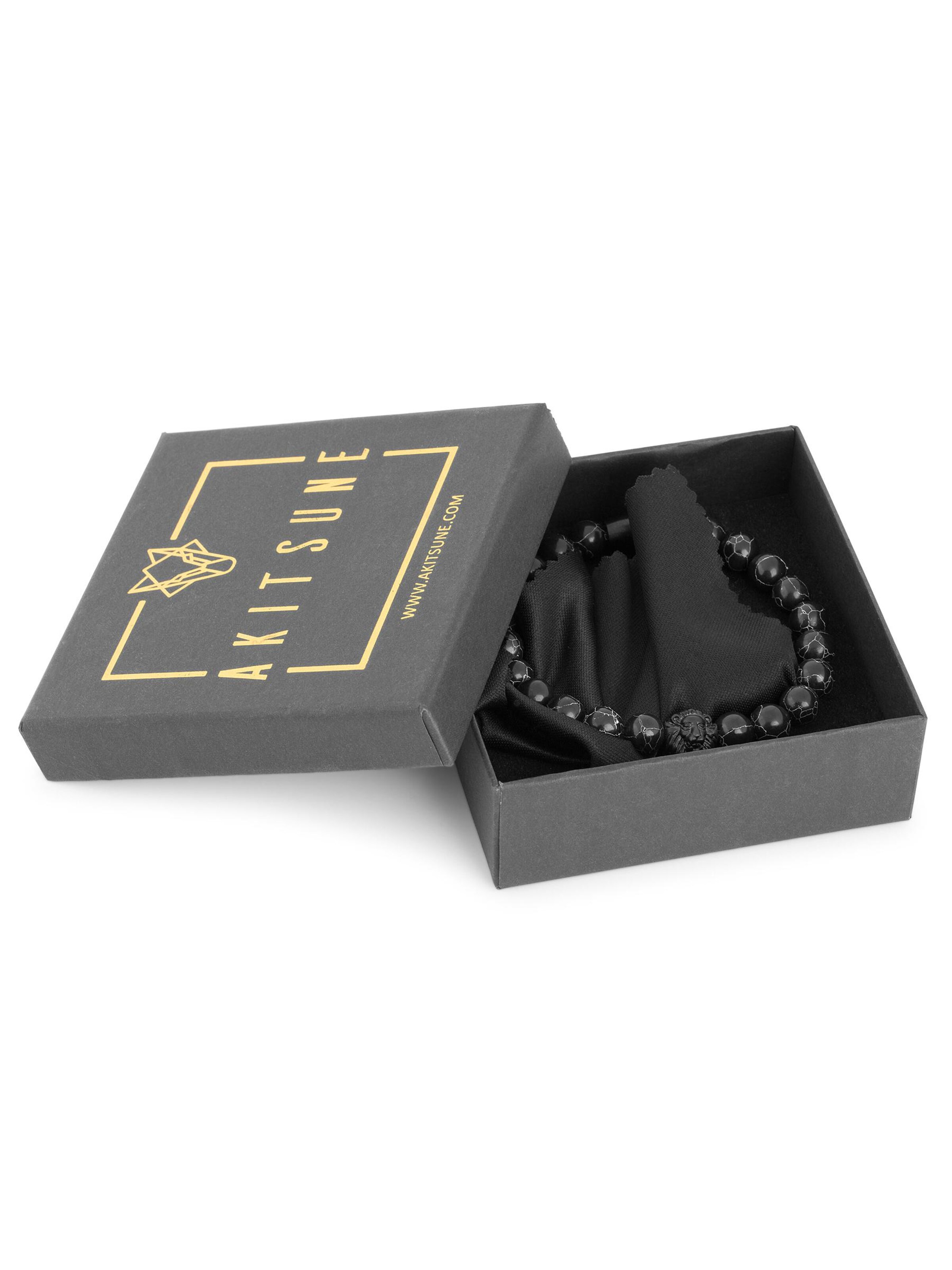 Akitsune Bracelet 'Regis' in Black