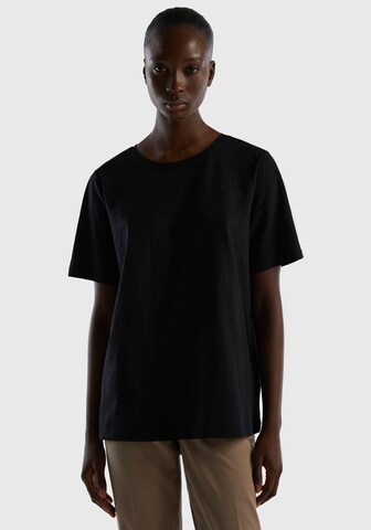 UNITED COLORS OF BENETTON Shirt in Black: front