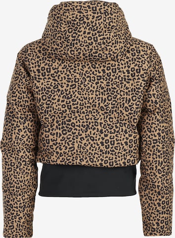 PROTEST Sportjacke 'PRTMICHA' in Braun: Vorderseite