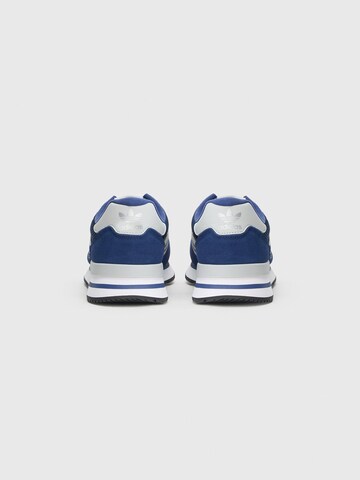 Baskets basses 'ZX 500' ADIDAS ORIGINALS en bleu : derrière