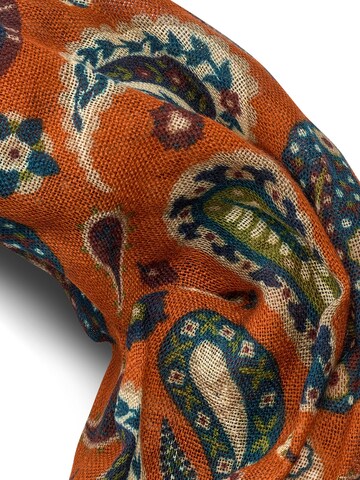 Fawler Scarf 'Virtuo' in Orange: front